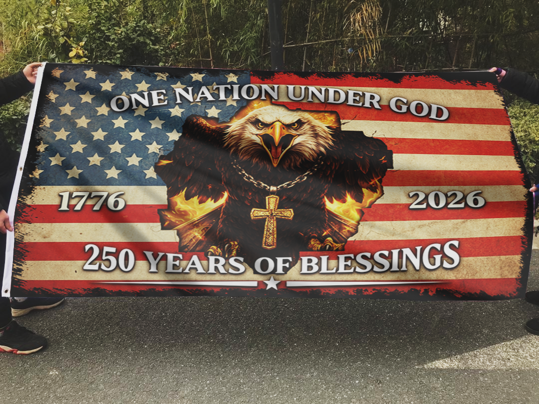 One Nation Under God - 250 Years of Blessings Flag