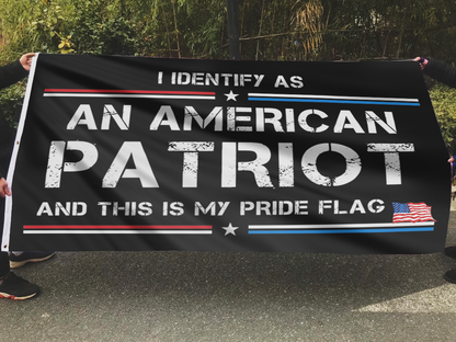 I Identify As An American Patriot Flag