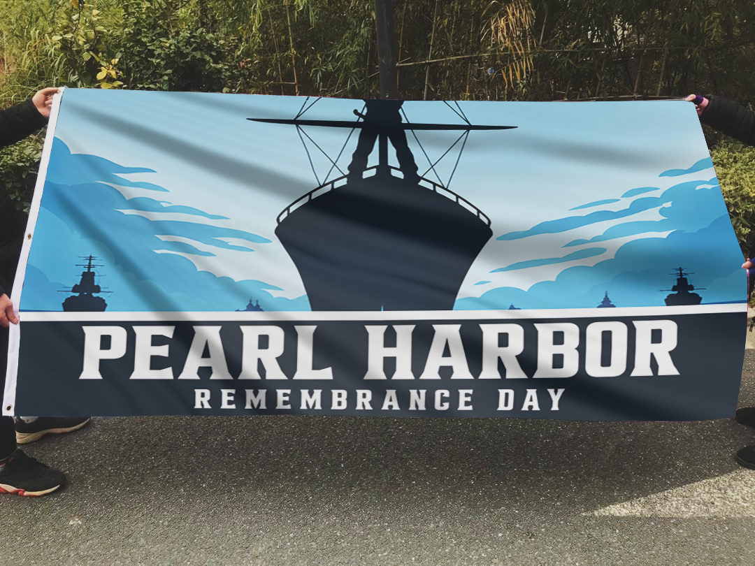 Pearl Harbor Remembrance Day Flag