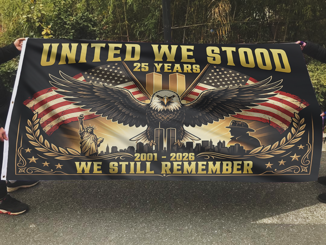 United We Stood - We Still Remember Flag