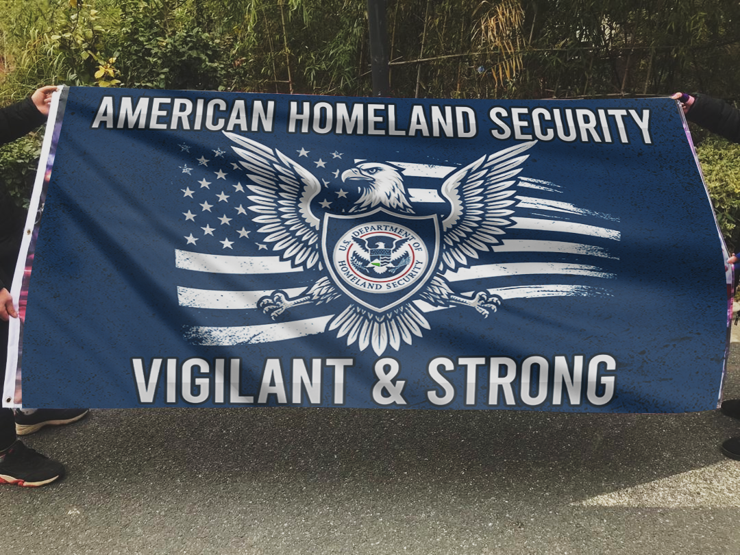 American Homeland Security Flag