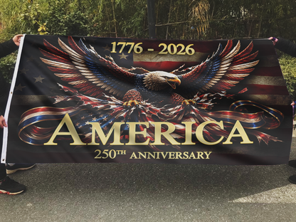 America - 250th Anniversary Flag