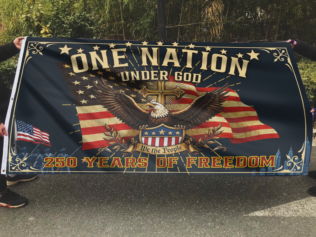 One Nation - We The People Eagle Flag
