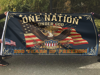One Nation - We The People Eagle Flag