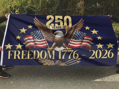250 Freedom 1776-2026 Flag