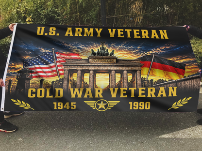 U.S. Army Cold War Veteran Flag