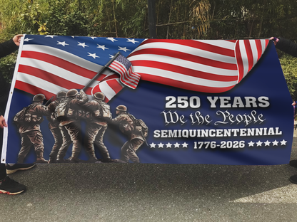 250 Years of Unity - We The People Flag