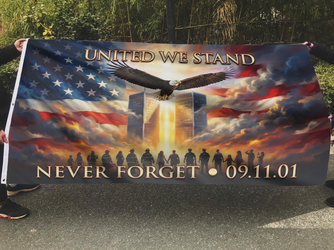 United We Stand - Never Forget Flag