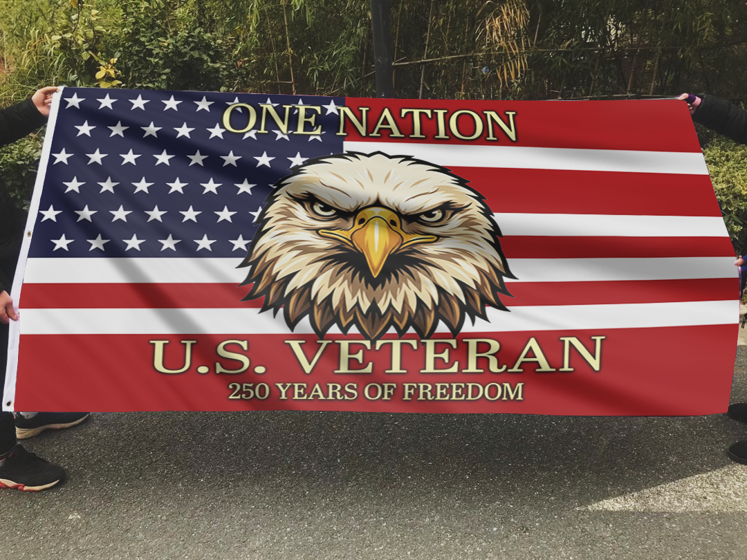 One Nation U.S. Veteran Flag
