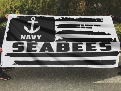 Navy Seabees Flag