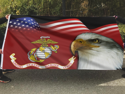 American–USMC Eagle Honor Flag