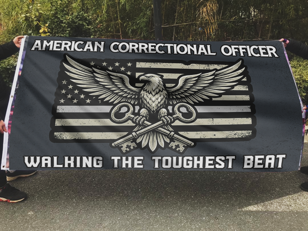 American Correctional Officer Flag