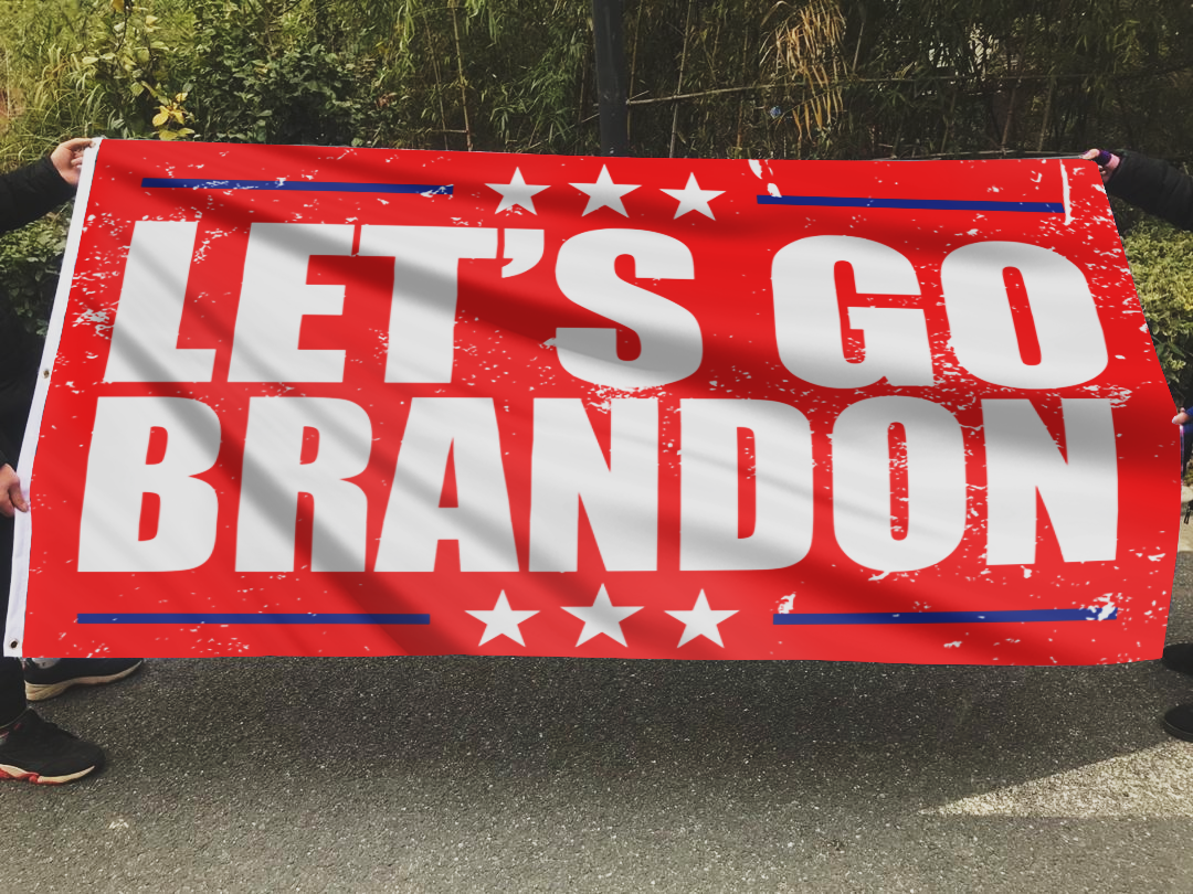 Let's Go Brandon Rally Flag