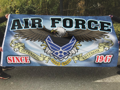 Air Force Defending Freedom Flag