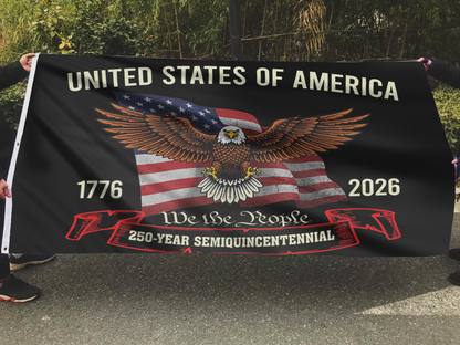 United States of America - We The People Flag