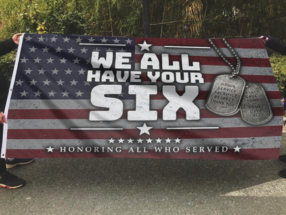 We Have All Your SIX USA Flag