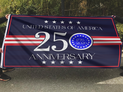 250 Years of American Independence Stars & Stripes Flag
