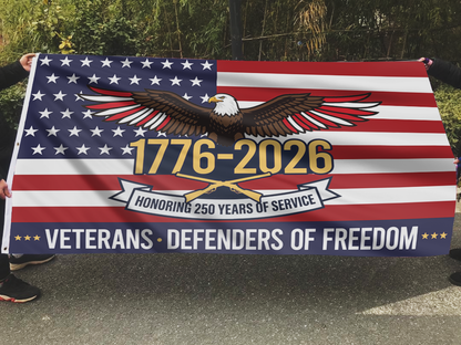 Veterans Defenders of Freedom Flag