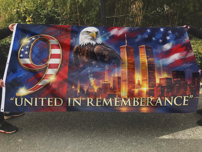 United In Remembrance Eagle Flag