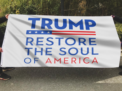 Trump Restore The Soul Of America Flag