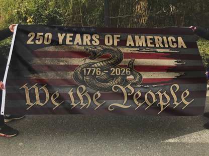 250 Years of America: We the People Flag