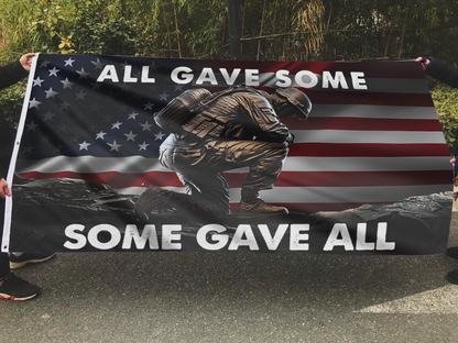 All Gave Some, Some Gave All USA Flag
