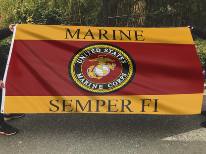 Marine Corps Semper Fi Flag