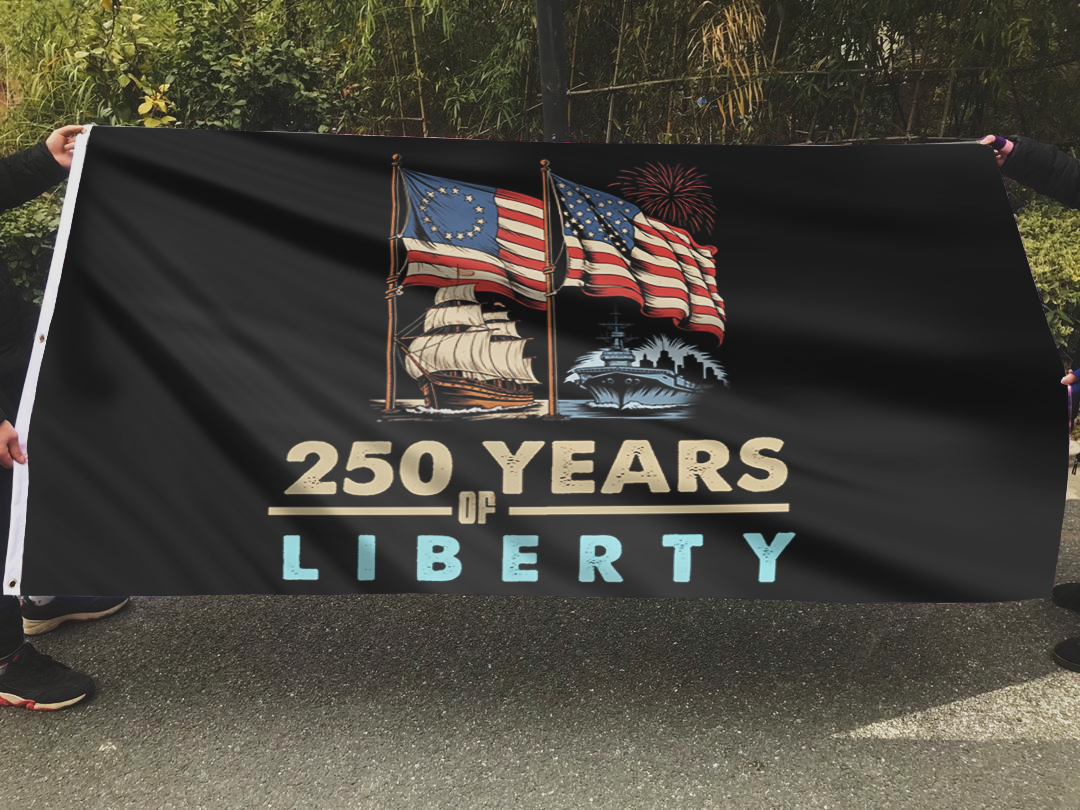 250 Years of Liberty Flag