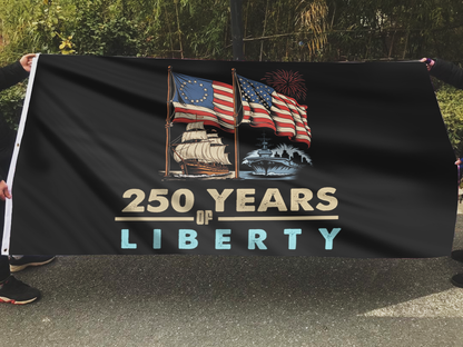 250 Years of Liberty Flag