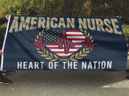 American Nurse - Heart of the Nation Flag