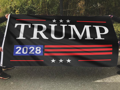 Trump 2028 Stars Flag
