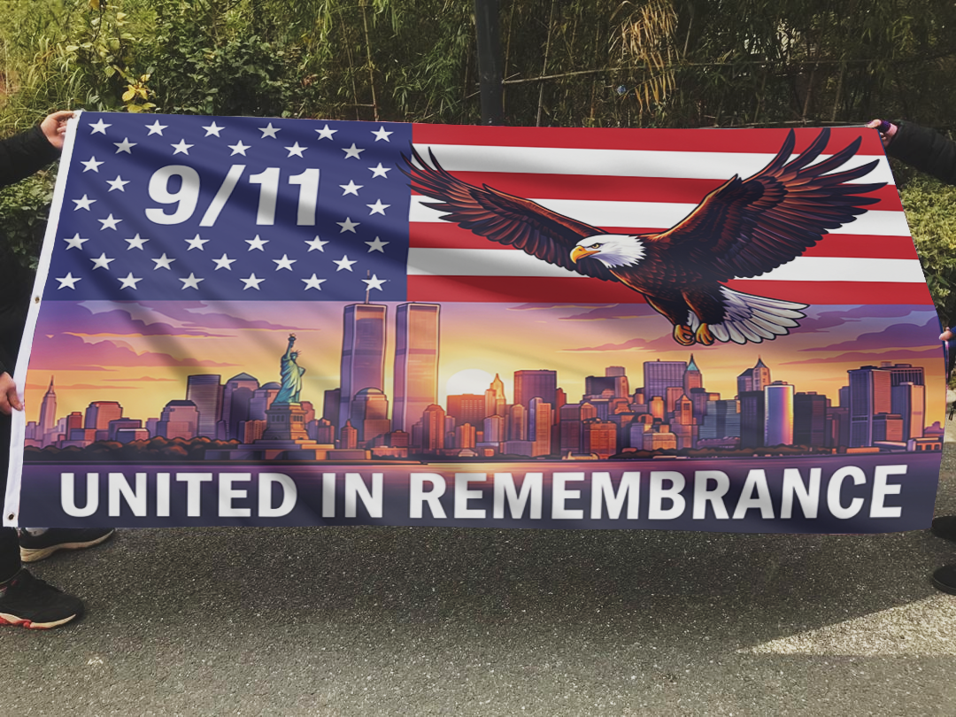 9/11 United in Remembrance Eagle Flag