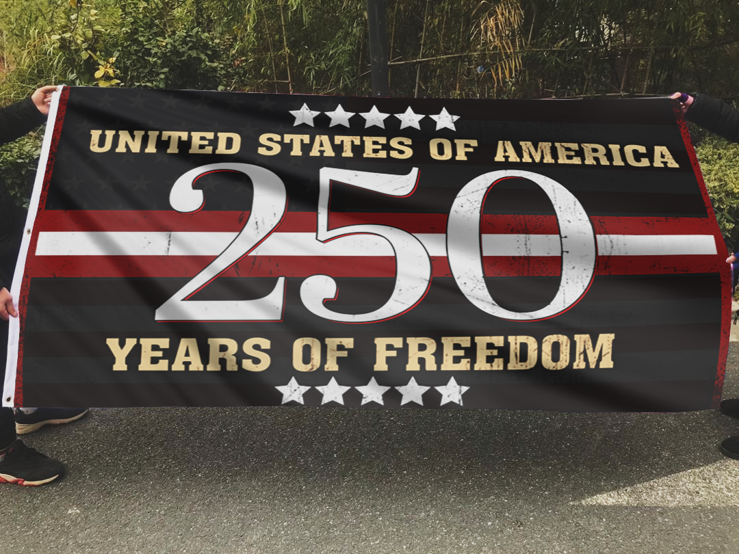 United States of America - 250 Years of Freedom Flag