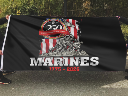Legacy of the Few and the Proud Flag