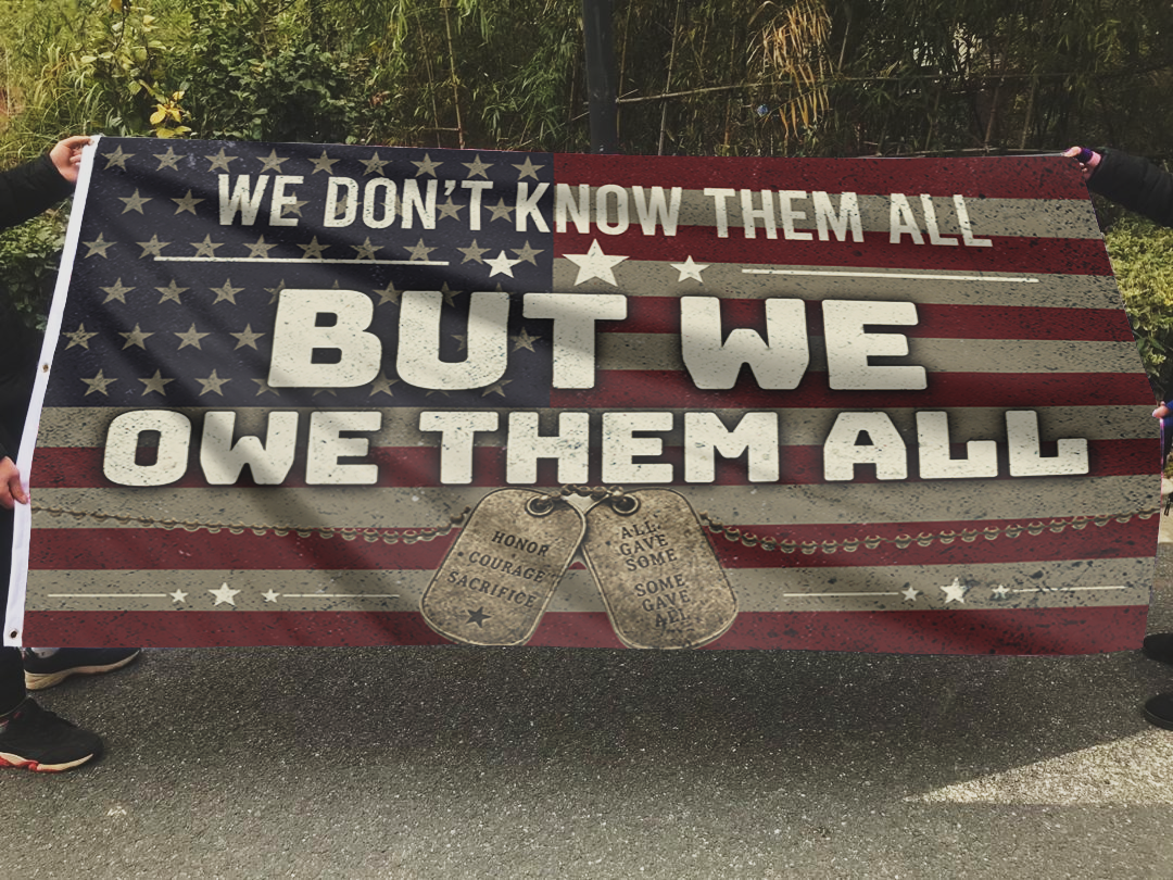 We Don't Know Them Old USA Flag