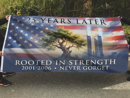25 Years Later - Rooted in Strength Flag