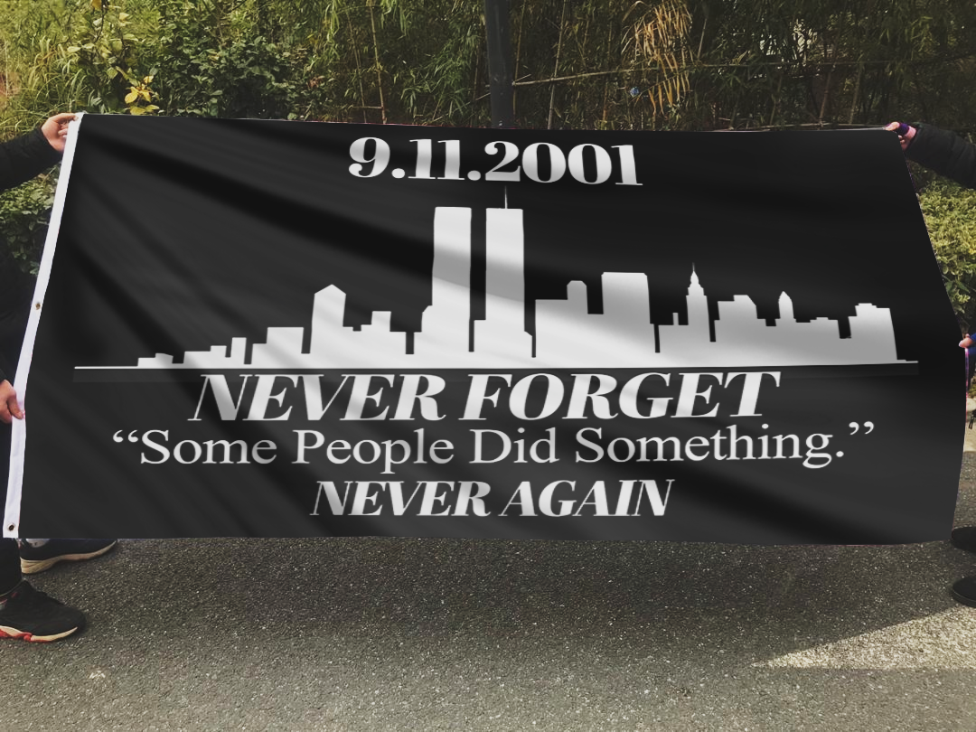 Never Forget - Some People Did Something Black Flag