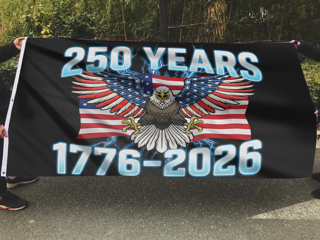 1776–2026 Freedom Eagle Flag