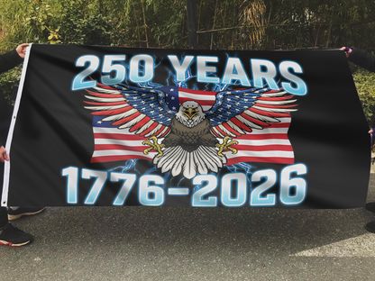 1776–2026 Freedom Eagle Flag