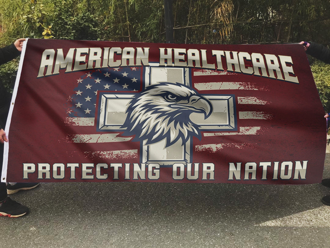 American Healthcare - Protecting Our Nation Flag