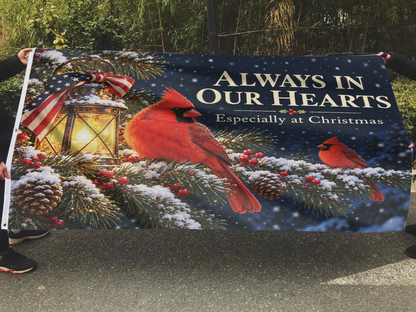 Always in Our Hearts Flag