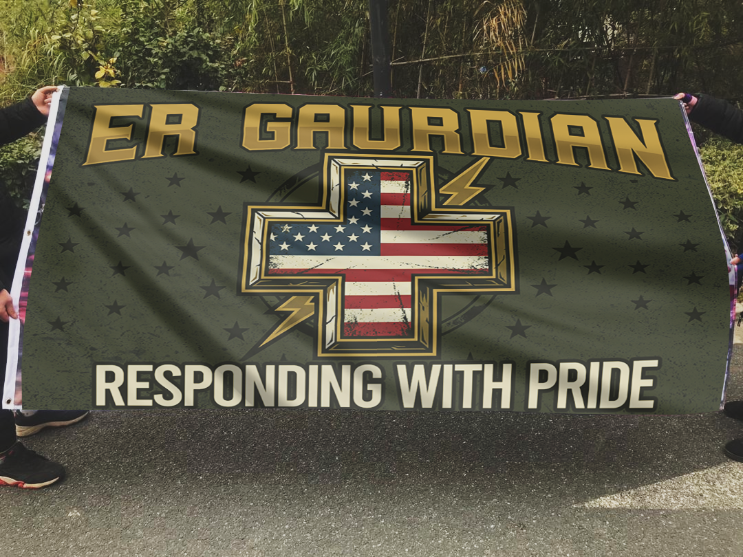 ER Guardian Responding With Pride Flag