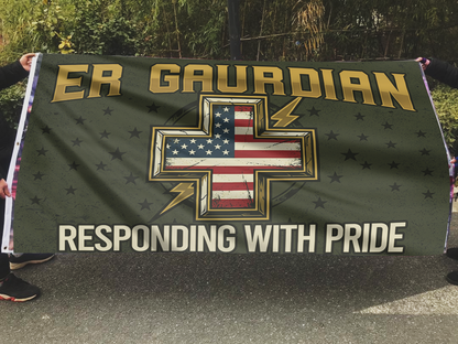 ER Guardian Responding With Pride Flag