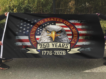 The United States of America 250 Years Flag