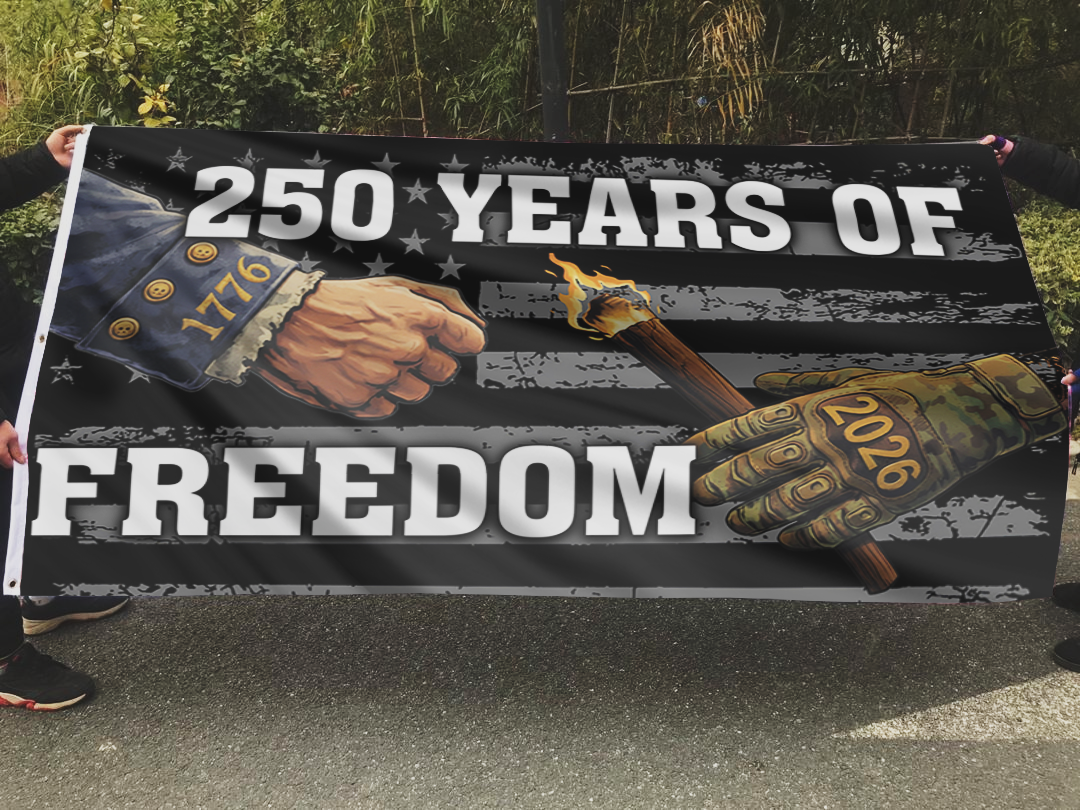 250 Years Of Freedom Flag