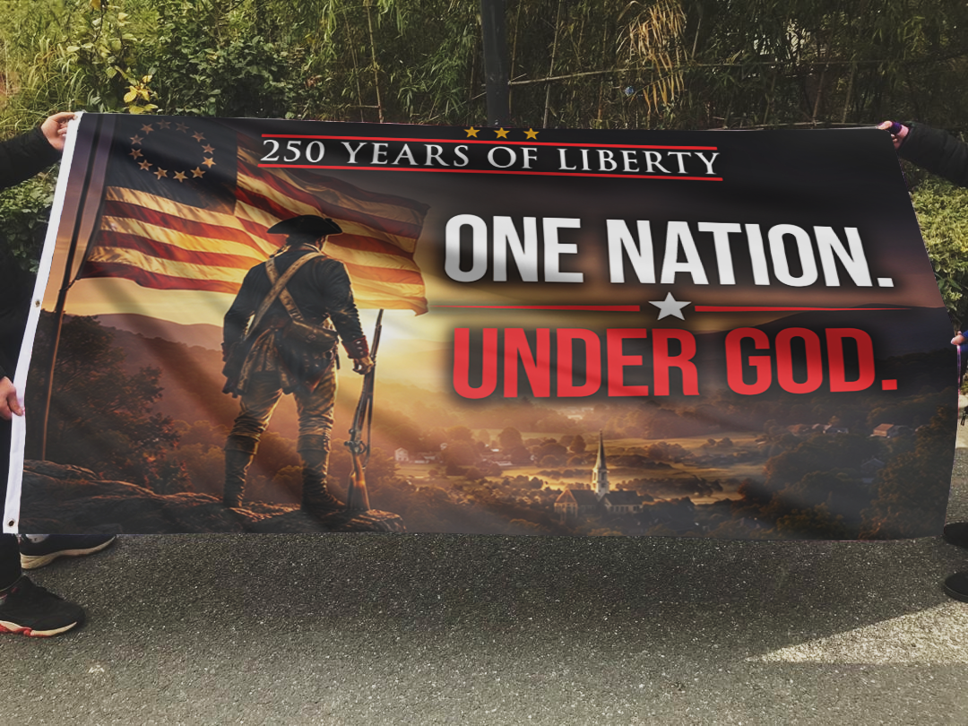 250 Years of Liberty - One Nation Under God Flag
