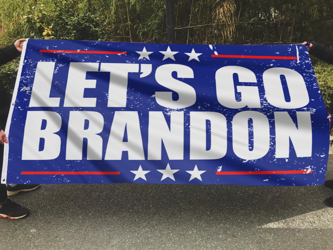 Let's Go Brandon Rally Flag