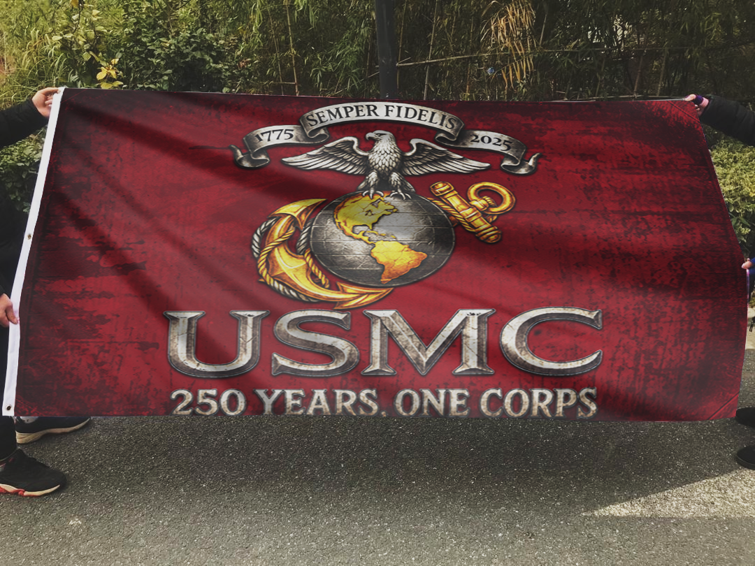 250 Years, One Corps – USMC Flag