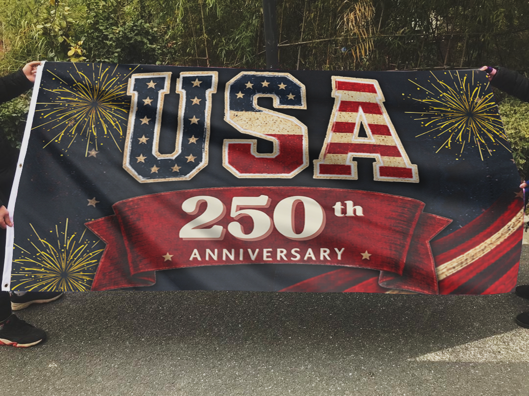 Celebrating America's 250th Flag