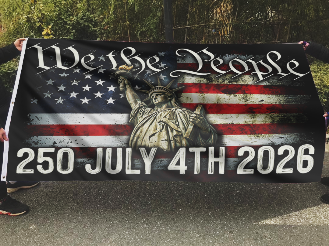 USA 250 July 4th 2026 We The People Flag